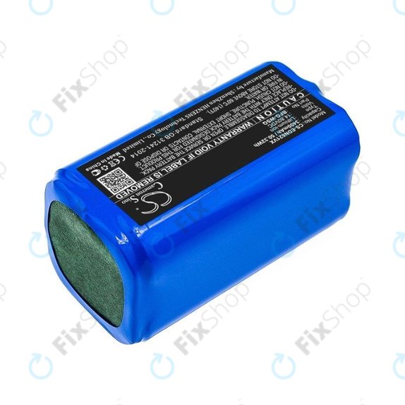Ecovacs Deebot N79, N79S, Eufy RoboVac-series, Proscenic 850-series - Akku Batterie BFG-WSQ, ICR18650-26J-4S1P, UR18650ZY-4S1P-AAM Li-Ion 14.4V 3400mAh HQ
