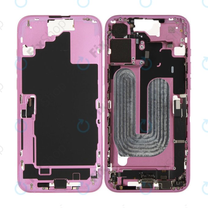 Mittelrahmen mit Batterie für iPhone 16 Plus | Pink | ZD076-00686 | Genuine Apple