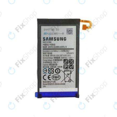 Samsung Galaxy A3 A320F (2017) - Akku Batterie EB-BA320ABE 2350mAh - GH43-04677A Genuine Service Pack