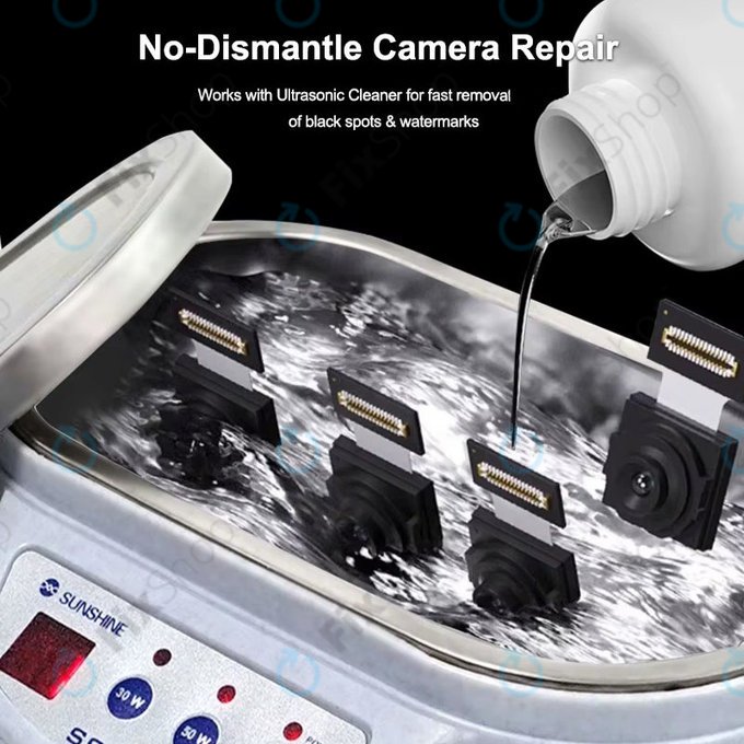 Black spot camera liquid cleaner iS900, 1000ml, FixPremium