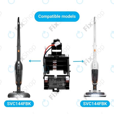 Gorenje SVC-series - Akku Batterie 577276 Li-Ion 14.4V 3000mAh HQ