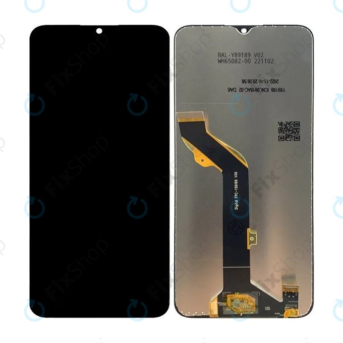 TCL 405, 406, 408 - LCD Display + Touchscreen Front Glas TFT