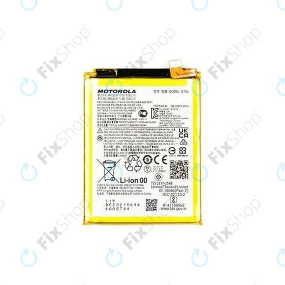 Motorola Edge 20 Lite XT2139 - Akku Batterie NT50 5000mAh - SB18D11784 Genuine Service Pack