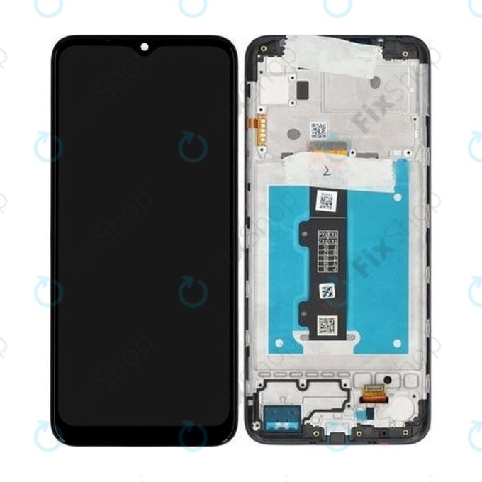 Motorola Moto E20 XT2155-3 - LCD Display + Touch Screen + Frame - 5D68C19457 Genuine Service Pack