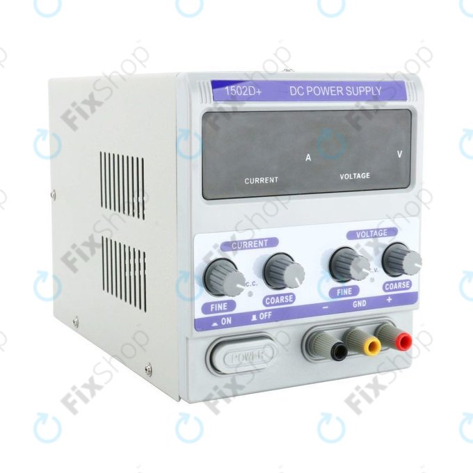 Dingke 1502D+ - Geregeltes DC-Netzteil für Handy-Reparatur-Test (0-15V, 0-2A, 230V EU)