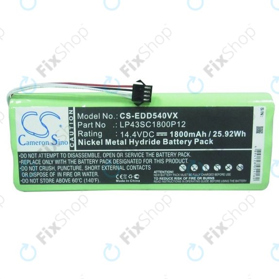 Ecovacs Deebot D-series - Akku Batterie LP43SC1800P12 Ni-MH 14.4V 1800mAh HQ