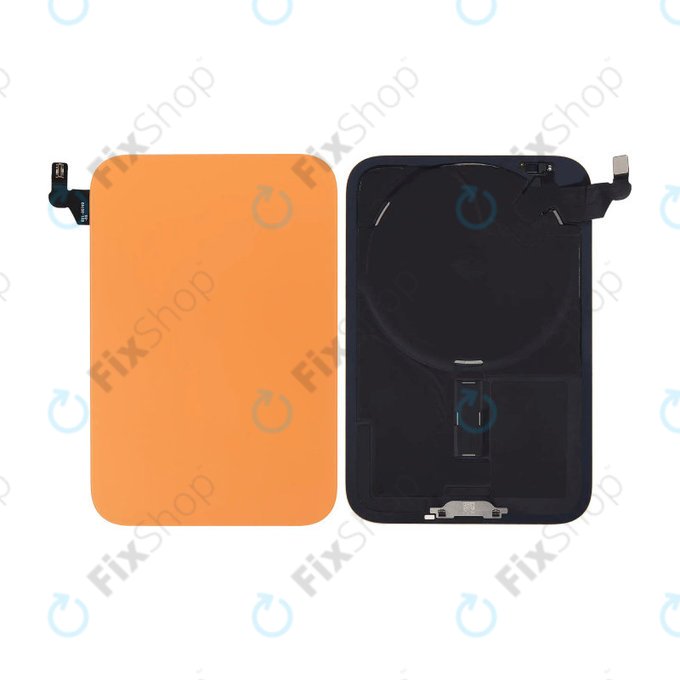 Glas der Rückabdeckung für iPhone 17 Pro Max, Orange, Pulled A