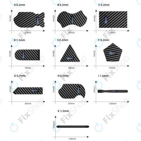 iFixes - Ultradünnes Öffnungswerkzeug aus Carbon C