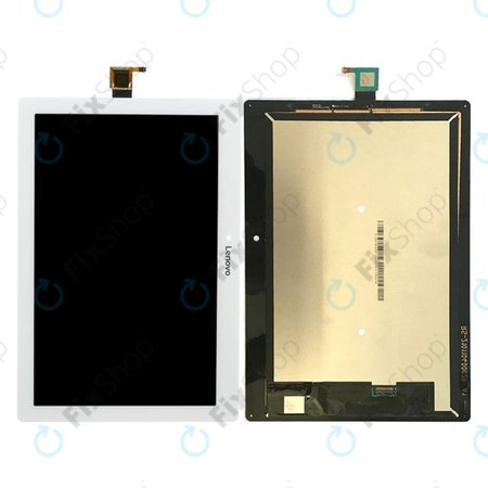 Lenovo IdeaTab A10-30 TB2-X30F - LCD Display + Touchscreen Front Glas (White) TFT