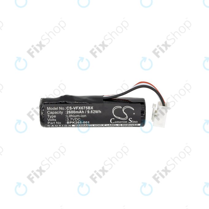 Batterie für Verifone Vx675, Vx690, C680, 2600mAh, Li-Ion, 3.7V, BPK260-001, HQ