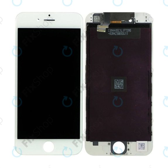 Apple iPhone 6 - LCD Display + Touchscreen Front Glas + Rahmen (White) In-Cell FixPremium