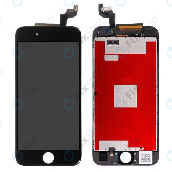 Display für iPhone 6S, Black, Touchscreen-Glas mit Rahmen