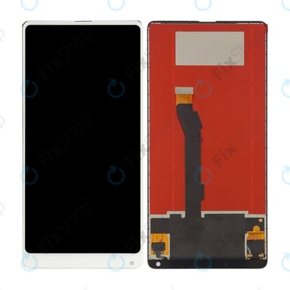 Xiaomi Mi Mix 2 - LCD Display + Touchscreen Front Glas (White) TFT