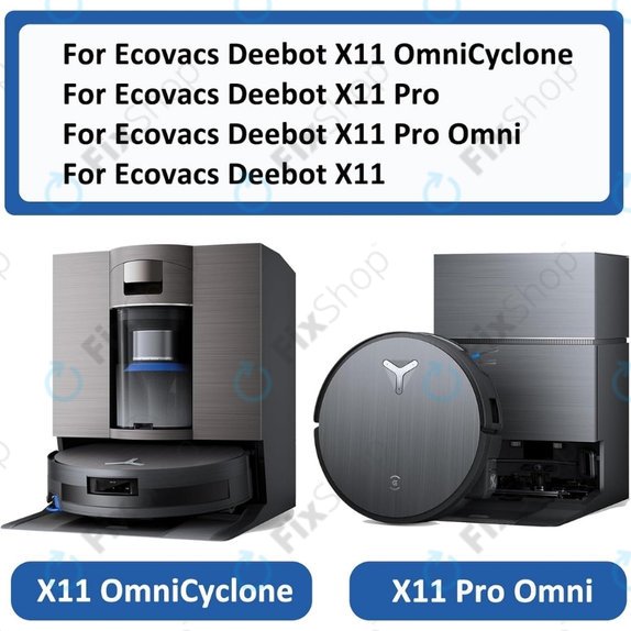 Wischwalze, 2 Stk. für Ecovacs X11, X11 Omni, X11 Pro, X11 Pro Omni