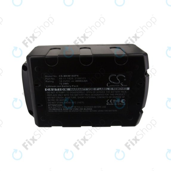 Milwaukee 2600-series, 2700-series, AG-125, C18, HD18, M12, M18 - Akku Batterie YTB313 Li-Ion 4000mAh HQ