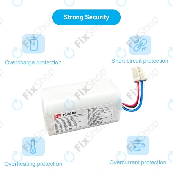 Xiaomi Robot Vacuum S20 - Akku Batterie P2332-4S1P-SCEV 4INR19/66 Li-Ion 14.4V 2900mAh