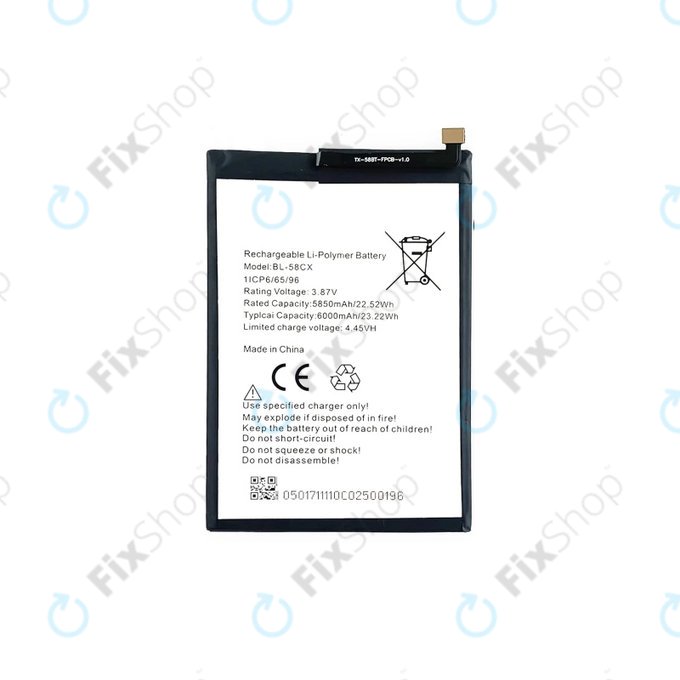 Infinix Hot 10i - Akku Batterie BL-58CX 6000mAh