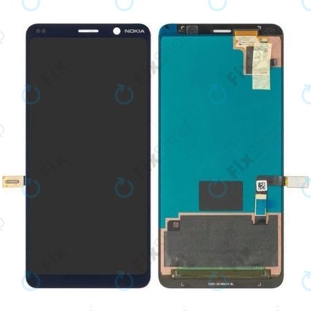 Nokia 9 PureView - LCD Display + Touchscreen Front Glas TFT