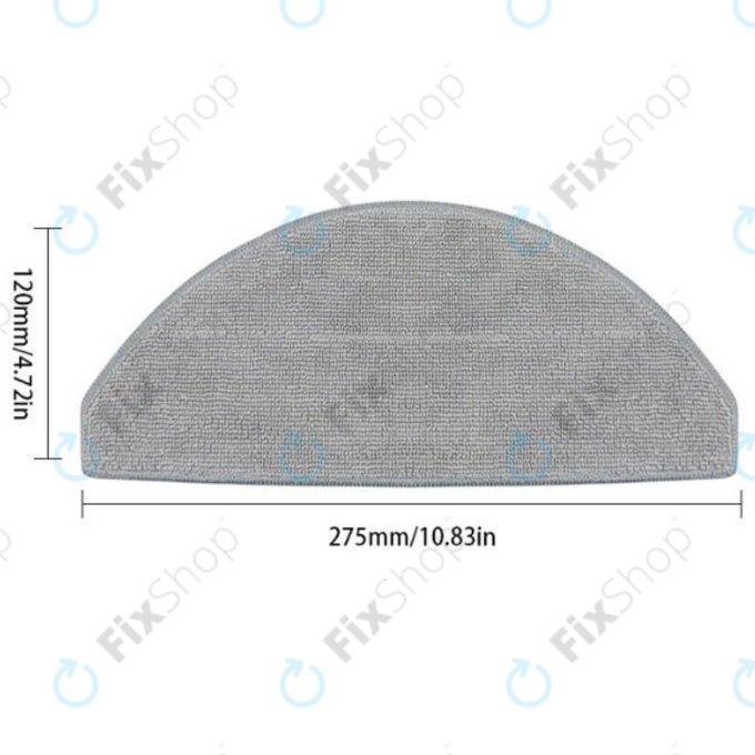 Wischtuch, 2 Stk. für Xiaomi Roborock Q7 M5, Q7 M5+, Q7 L5, Q7 L5+
