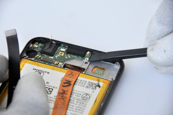 Ausbau der Ladeanschlussplatine