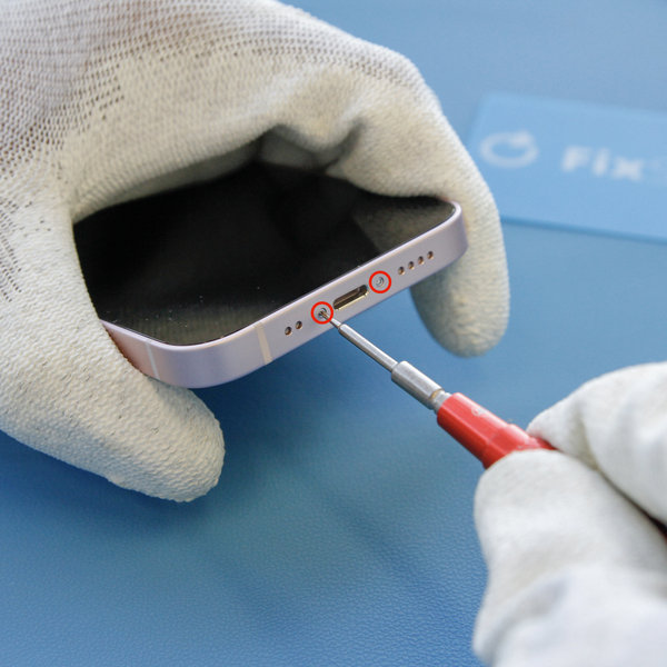 Entfernen der Pentalobe-Schrauben