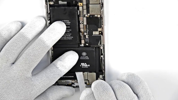 Ausbau der Batterie 2.