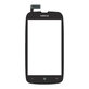 Nokia Lumia 610 - Touchscreen Front Glas + Rahmen (Black)