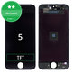 Apple iPhone 5 - LCD Display + Touchscreen Front Glas + Rahmen (Black) TFT