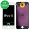 Apple iPod Touch (5th Gen, 6th Gen, 7th Gen) - LCD Display + Touchscreen Front Glas + Rahmen (White) TFT