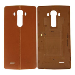 LG G4 H815 - Leder Akkudeckel + NFC (Leather Brown) - ACQ88373051
