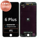 Display für iPhone 6 Plus, Black, Touchscreen-Glas mit Rahmen, Refurbished