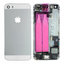 Apple iPhone 5S - Backcover/Kleinteilen (Silver)