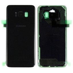 Samsung Galaxy S8 G950F - Akkudeckel (Midnight Black) - GH82-13962A Genuine Service Pack