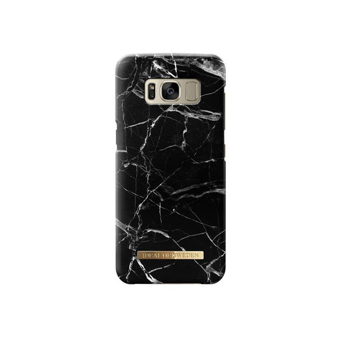 iDeal of Sweden - Fashion Case für Samsung Galaxy S8+, schwarzer Marmor