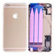 Apple iPhone 6S Plus - Backcover/Kleinteilen (Gold)