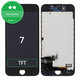 Display für iPhone 7, Black, Touchscreen-Glas mit Rahmen