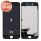 Display für iPhone 7, Black, Touchscreen-Glas mit Rahmen, Refurbished
