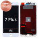 Display für iPhone 7 Plus, White, Touchscreen-Glas mit Rahmen, Refurbished