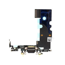 Apple iPhone 8 - Ladestecker Ladebuchse + Flex Kabel (Black)