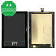 Lenovo TAB 2 A10-30 TB2-X30F - LCD Display + Touchscreen Front Glas (Black) TFT