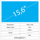 15.6 LCD Slim Matte 30 pin HD
