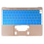 Apple MacBook 12" A1534 (Early 2015) - Oberer Rahmen Tastatur US (Gold)