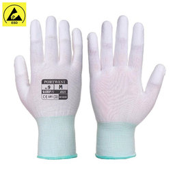 ESD Handschuhe aus dünnem Gummi - Größe M