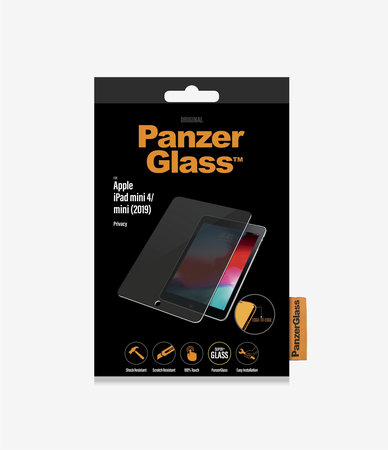 PanzerGlass - Panzerglas Privacy Standard Passend für iPad mini (2019) / iPad mini 4, transparent