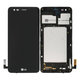 LG K4 M160 (2017) - LCD Display + Touchscreen front Glas + Rahmen - ACQ89278661