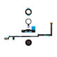 Apple iPad Air - Home Taste + Flex Kabel + Halterung + Plastik Ring + Dichtung (Black)