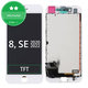 Display für iPhone 8, SE (2020), SE (2022), White, Touchscreen-Glas mit Rahmen