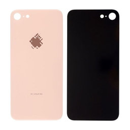 Apple iPhone 8 - Backcover Glas (Gold)