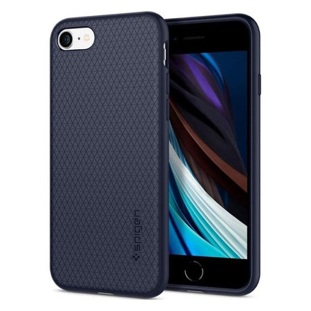 Spigen - Liquid Air Case für iPhone SE 2020/8/7, blau