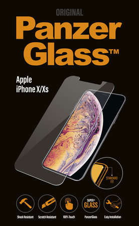 PanzerGlass - Gehärtetes Glas für iPhone X, XS, transparent